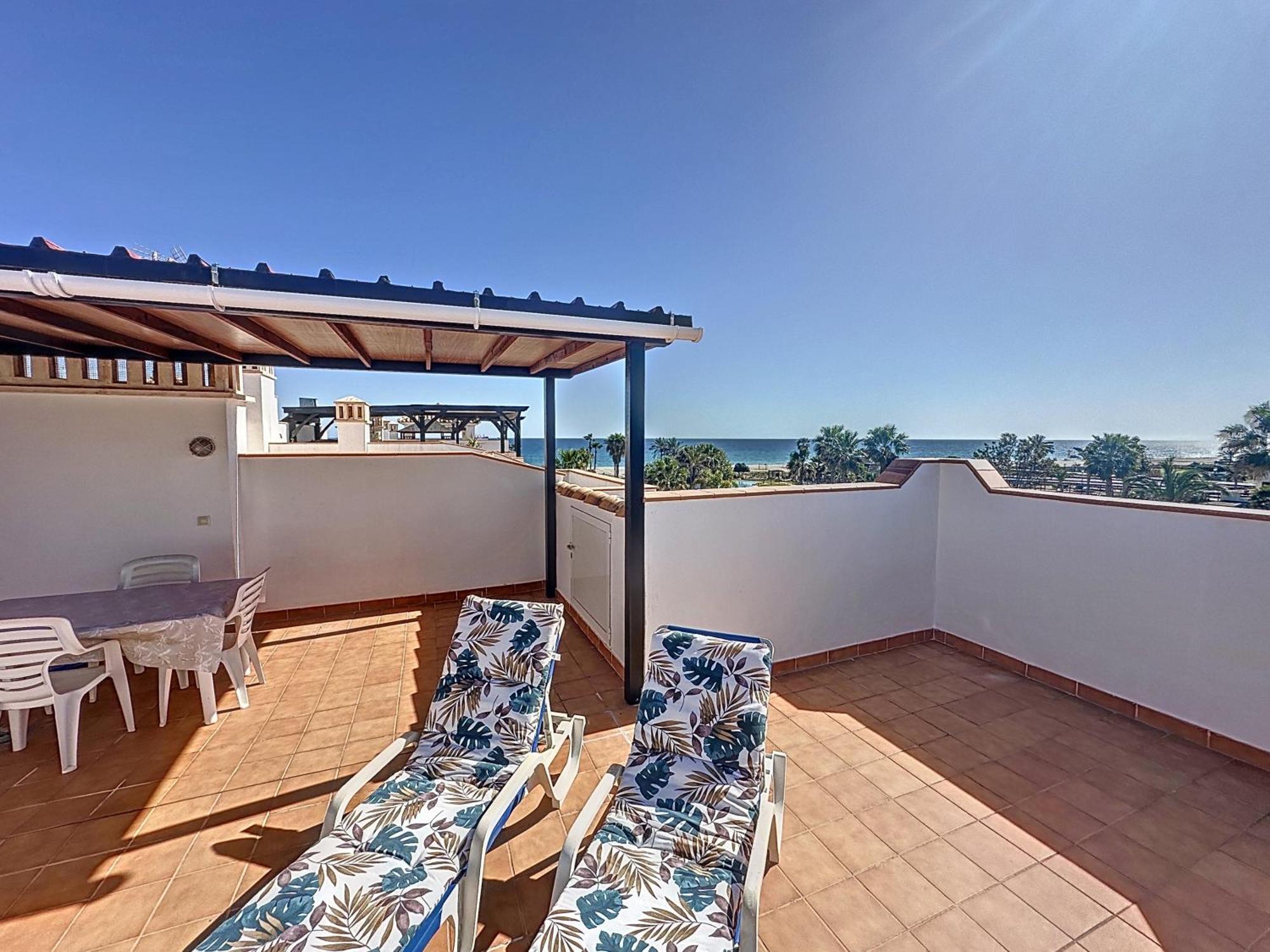 Vive Vera Rentals - Atico En 1º Linea Con Vistas Al Mar Εξωτερικό φωτογραφία